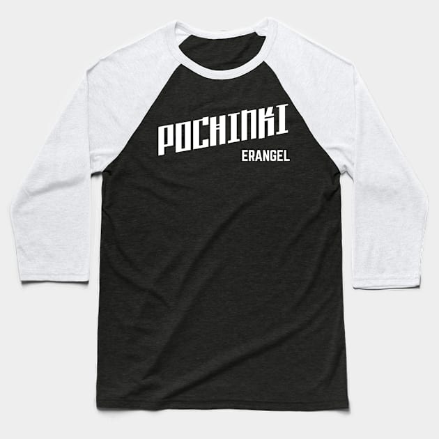 Pochinki Baseball T-Shirt by snitts